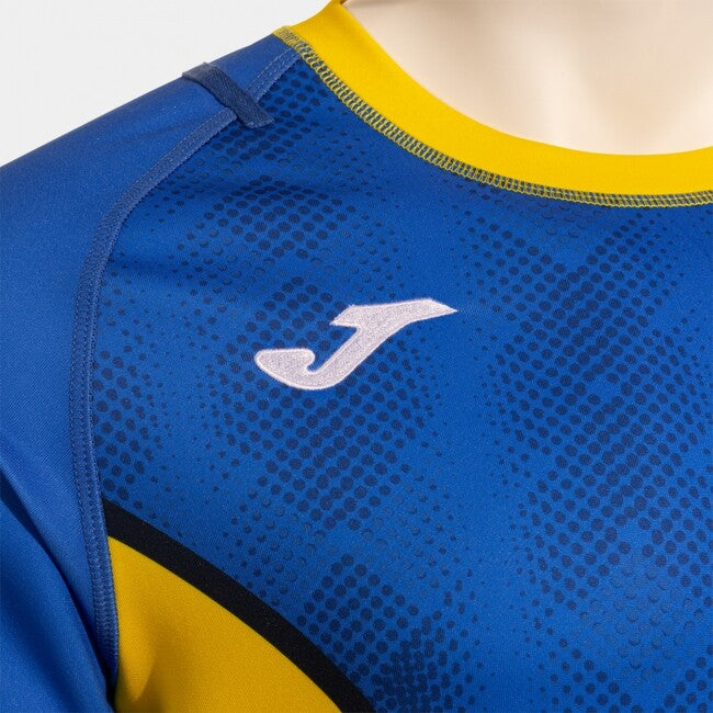MYSKIN III SHORT SLEEVE T-SHIRT ROYAL BLUE YELLOW ROYAL-YELLOW