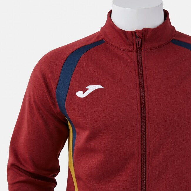 CHAMPIONSHIP 20 FULL ZIP SWEATSHIRT DARK RED DARK NAVY WINE-NAVY