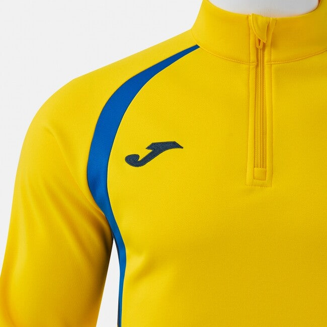 T-CHAMPIONSHIP SWEATSHIRT YELLOW ROYAL BLUE YELLOW-ROYAL