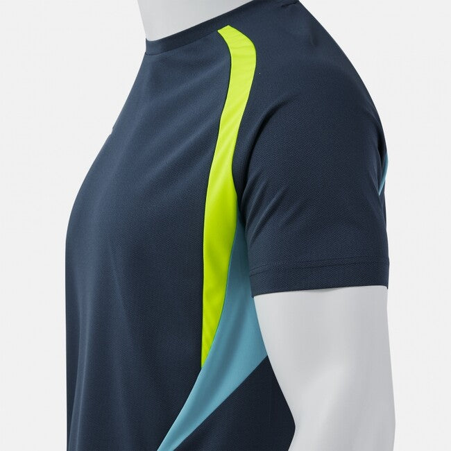 T-CHAMPIONSHIP SHORT SLEEVE T-SHIRT DARK NAVY FLUOR YELLOW DARK NAVY AMARILLO FLÚOR