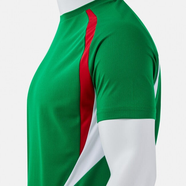 T-CHAMPIONSHIP SHORT SLEEVE T-SHIRT GREEN RED VERDE-ROJO