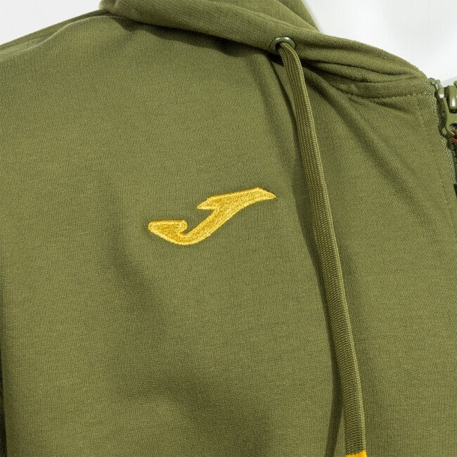COMBAT ZIP-UP HOODIE GREEN GREEN