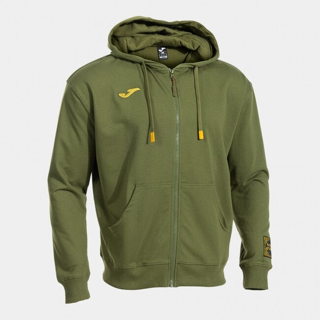 COMBAT ZIP-UP HOODIE GREEN GREEN