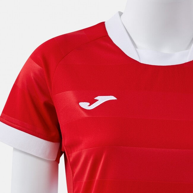 TOLETUM VII SHORT SLEEVE T-SHIRT RED WHITE RED-WHITE