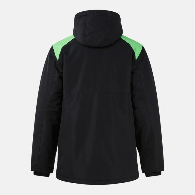 GLACIER ANORAK BLACK FLUOR GREEN NEGRO-VERDE FLUOR