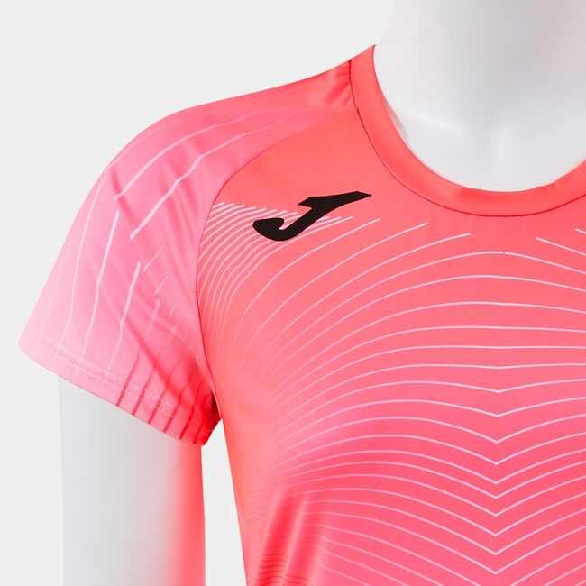 ELITE XII SHORT SLEEVE T-SHIRT FLUOR CORAL CORAL FLUOR