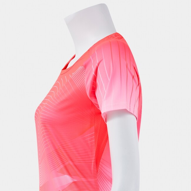 ELITE XII SHORT SLEEVE T-SHIRT FLUOR CORAL CORAL FLUOR