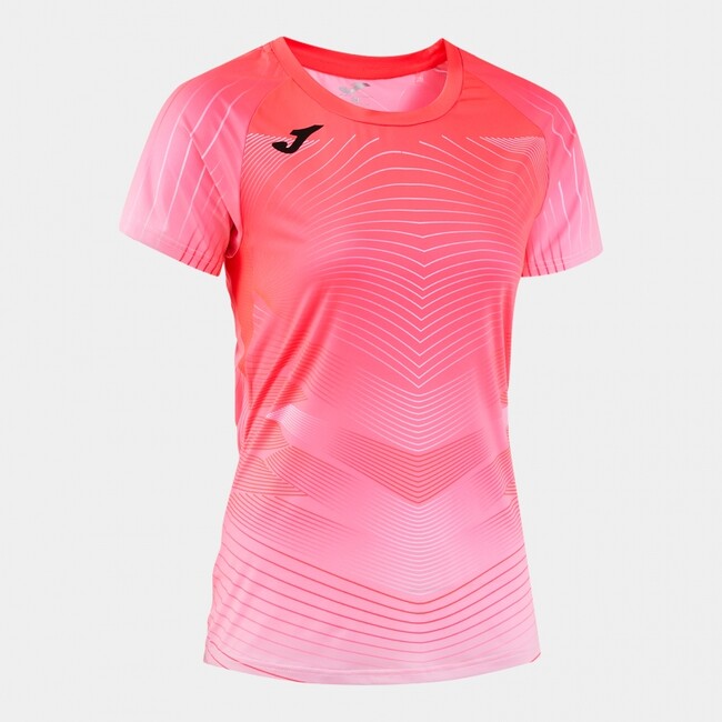 ELITE XII SHORT SLEEVE T-SHIRT FLUOR CORAL CORAL FLUOR