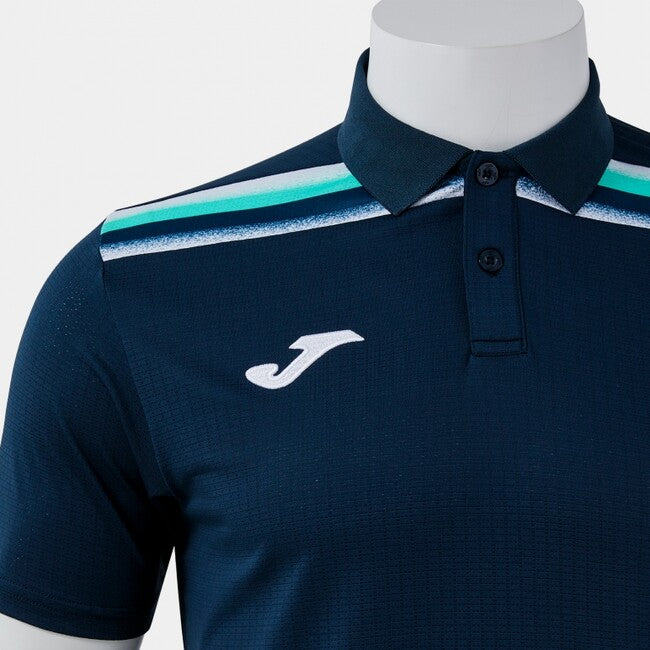 TOLEDO SHORT SLEEVE POLO DARK NAVY GREEN NAVY-GREEN