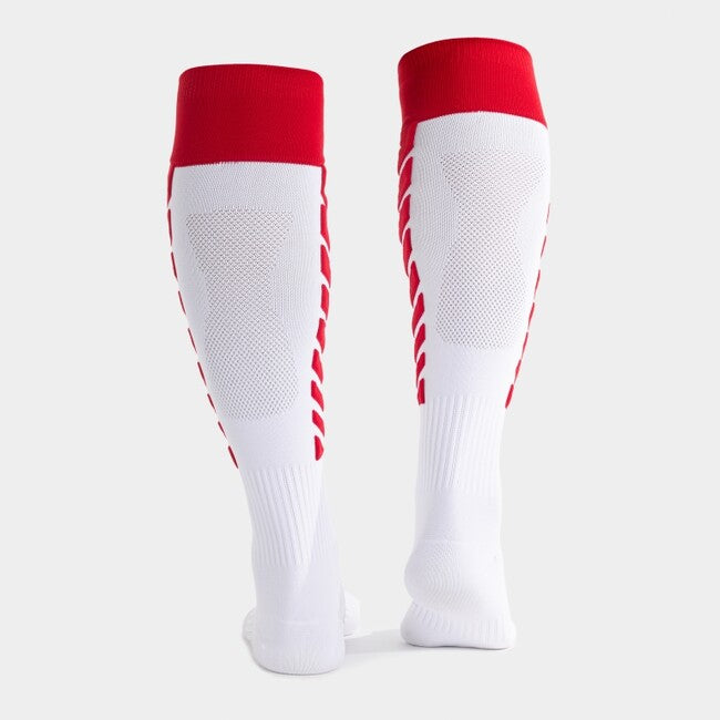 J-PRO SOCKS WHITE RED WHITE-RED