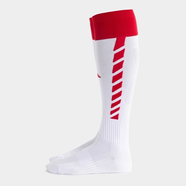 J-PRO SOCKS WHITE RED WHITE-RED