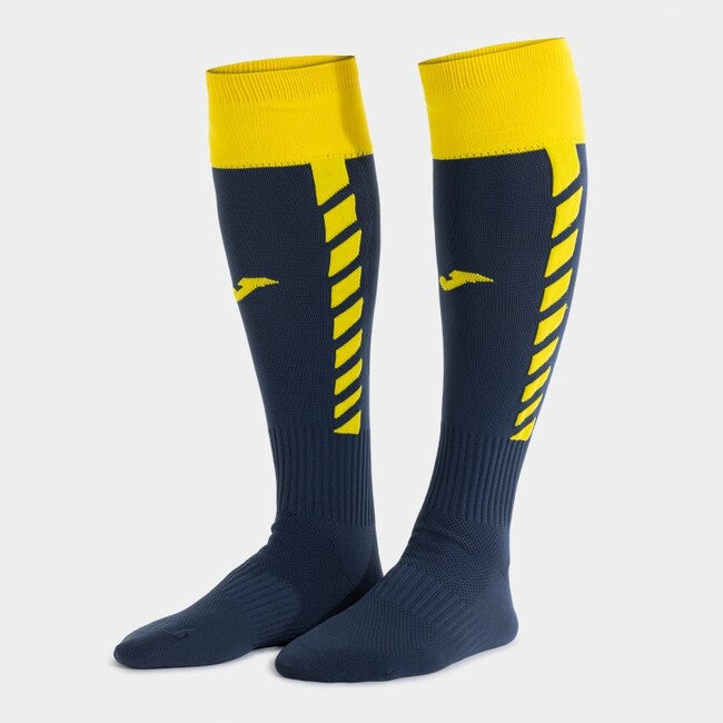 J-PRO SOCKS DARK NAVY YELLOW NAVY-YELLOW
