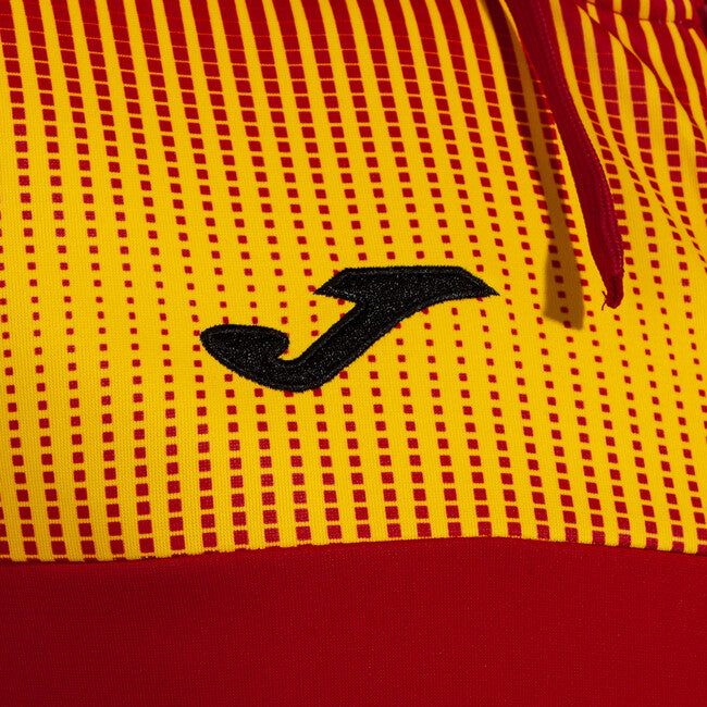 SUPERNOVA IV ZIP-UP HOODIE RED YELLOW RED-YELLOW