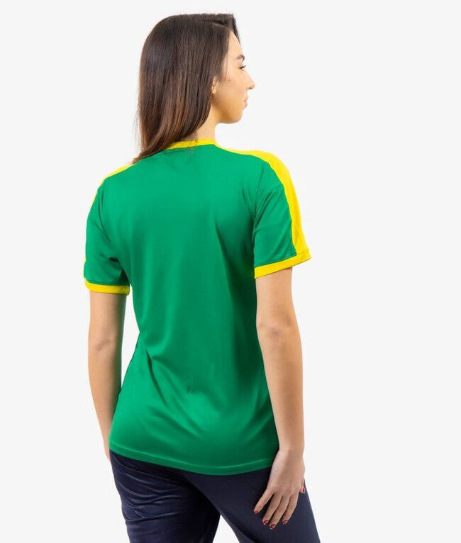 SHIRT REVOLUTION INTERLOCK VERDE/GIALLO