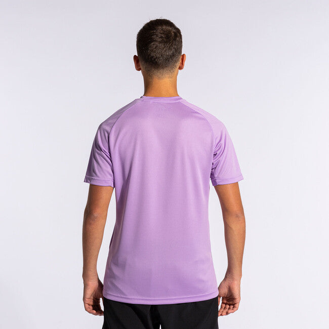 TIGER V SHORT SLEEVE T-SHIRT PURPLE BLACK PURPLE