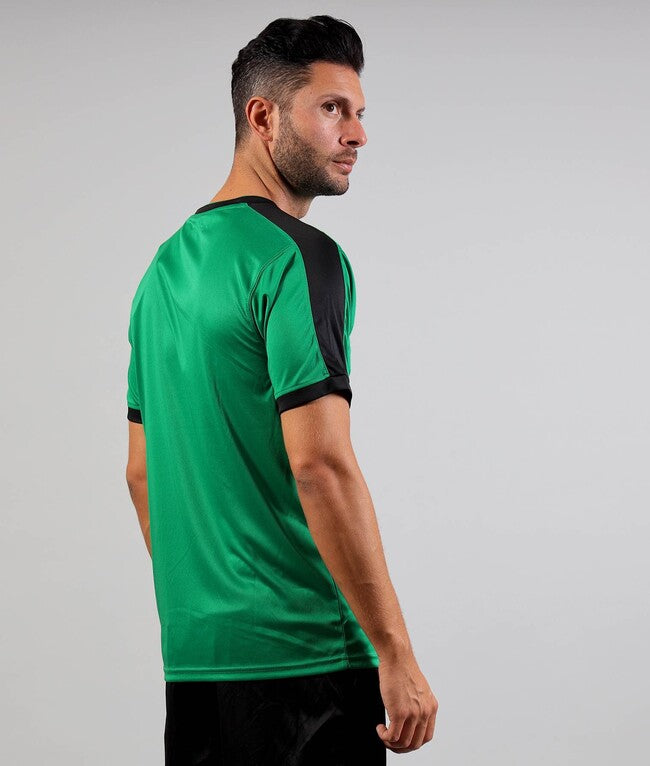 SHIRT REVOLUTION INTERLOCK VERDE/NERO