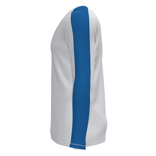 ACADEMY T-SHIRT WHITE-ROYAL M/L WHITE-ROYAL
