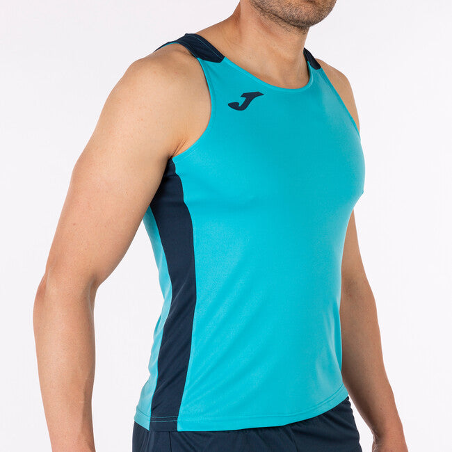 T-SHIRT RECORD II FLUOR TURQUOISE