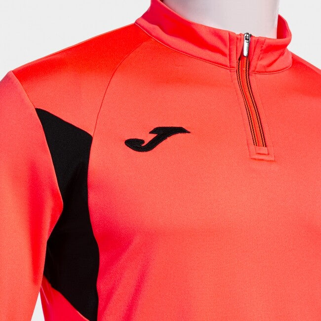 WINNER III SWEATSHIRT FLUOR CORAL BLACK CORAL FLÚOR-NEGRO