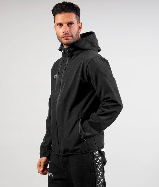 GIUBBOTTO SOFT SHELL NERO