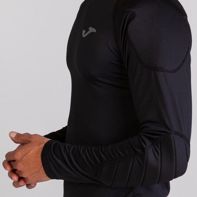T-SHIRT GOALKEEPER PROTECTION BLACK L/S BLACK