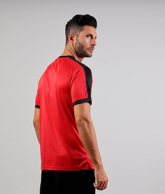 SHIRT REVOLUTION INTERLOCK ROSSO/NERO