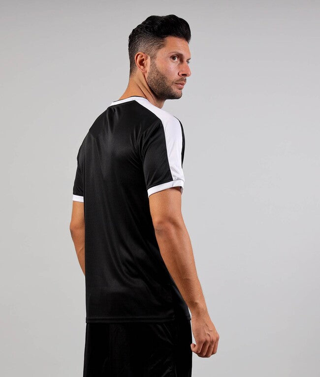 SHIRT REVOLUTION INTERLOCK NERO/BIANCO