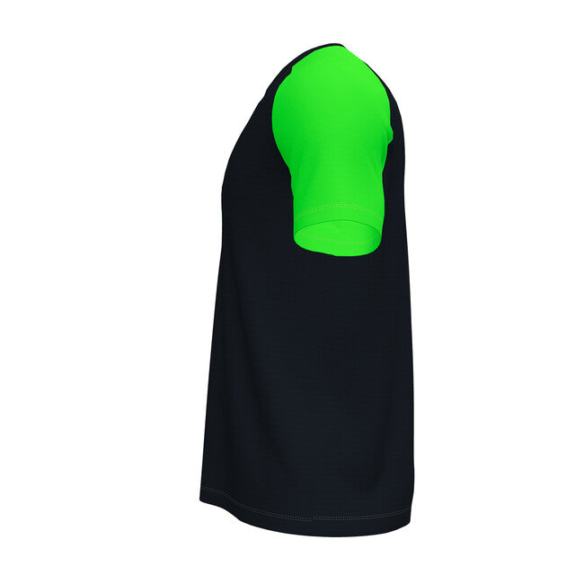 T-SHIRT ACADEMY IV NEGRO-VERDE FLUOR