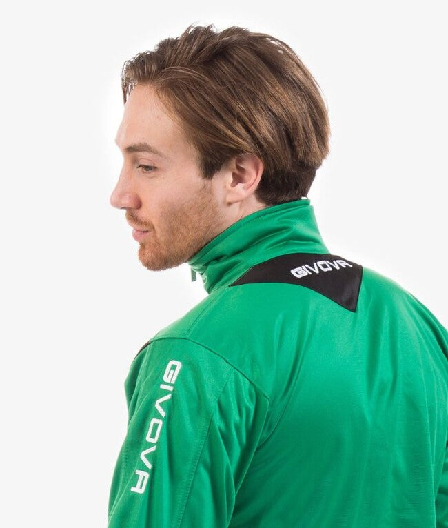 TUTA VISA TRIACETATO VERDE/NERO