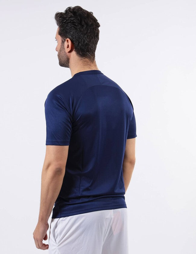 SHIRT CAPO INTERLOCK BLU