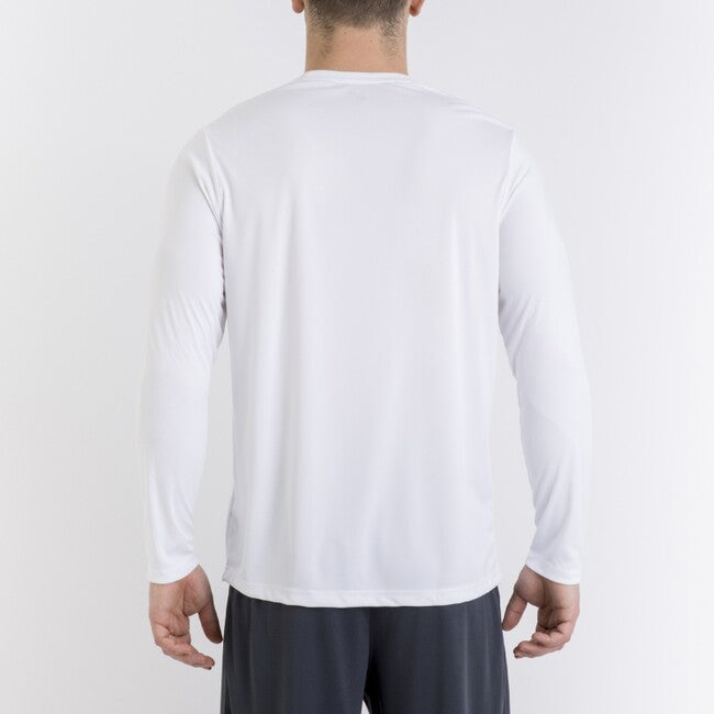 T-SHIRT COMBI WHITE L/S WHITE