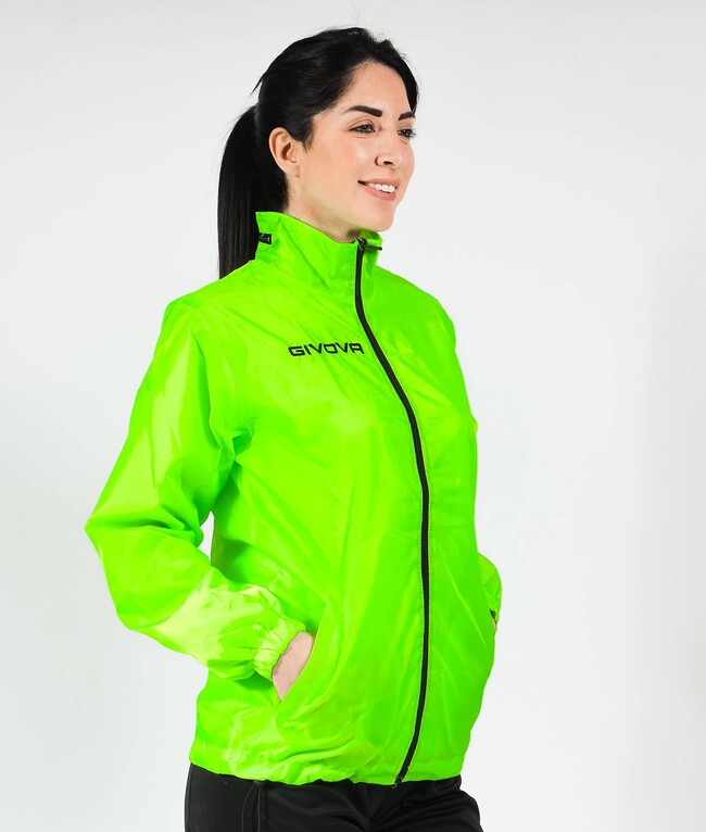 RAIN JACKET WIND GIALLO FLUO
