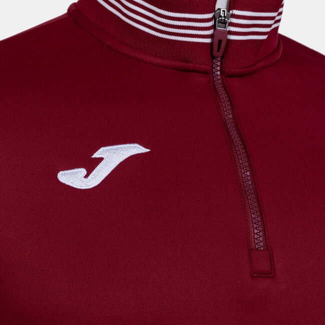 BURGUNDY CAMPUS III ZIP SWEATSHIRT BURGUNDY