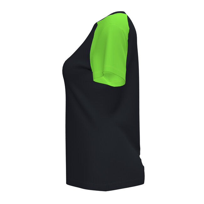 T-SHIRT ACADEMY IV NEGRO-VERDE FLUOR