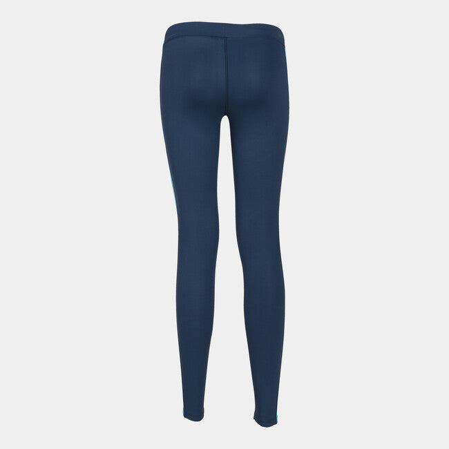 LONG NAVY MESH LEGGINGS - FLUGOLD TURQUOISE NAVY-TURQUOISE