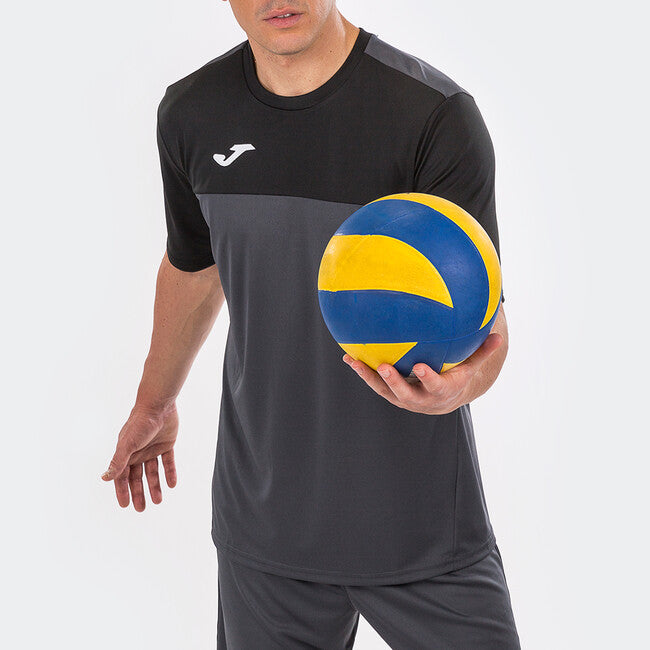 S/S T-SHIRT WINNER DARK GREY-BLACK ANTHRACITE-BLACK