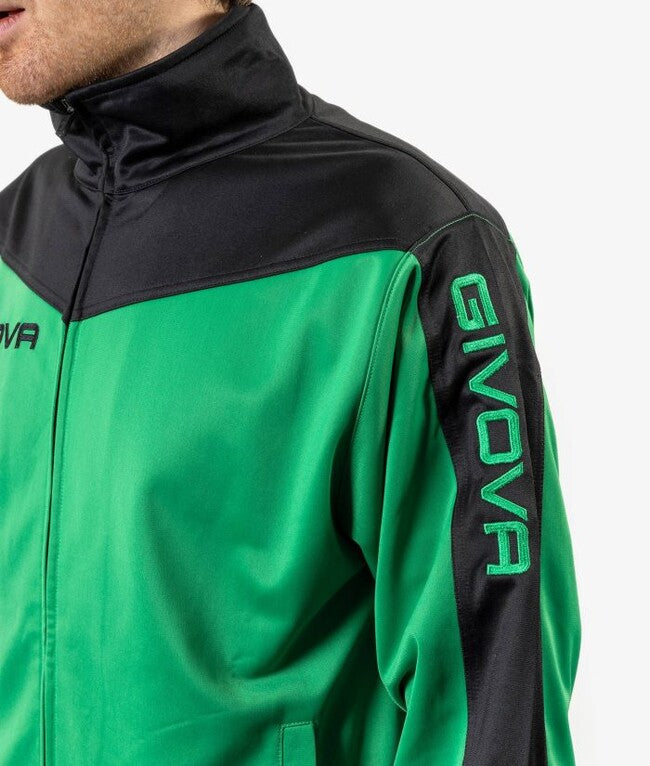 TUTA ROMA TRIACETATO VERDE/NERO