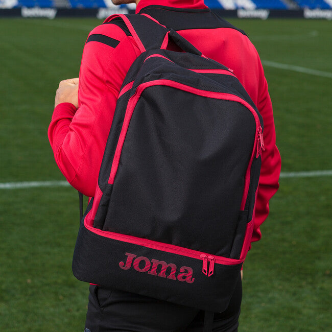 ESTADIO III  BACKPACK BLACK RED BLACK-RED