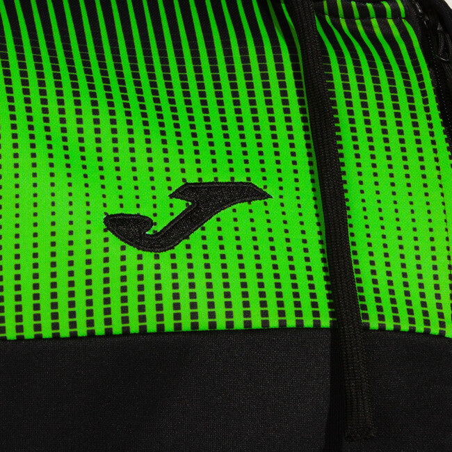 SUPERNOVA IV ZIP-UP HOODIE BLACK FLUOR GREEN NEGRO-VERDE FLUOR
