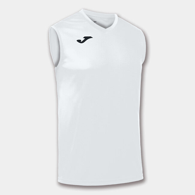 T-SHIRT BASIC WHITE SLEEVELESS WHITE