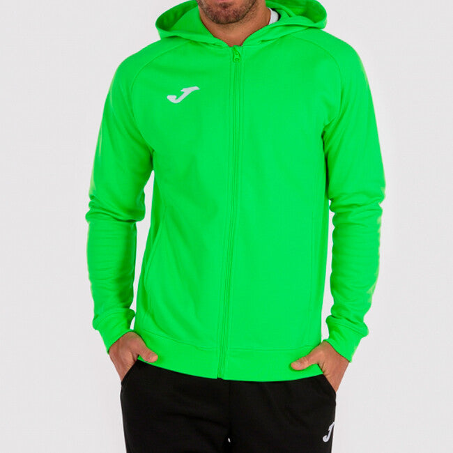 MENFIS HOODED JACKET FLUORESCENT GREEN FLUOR GREEN