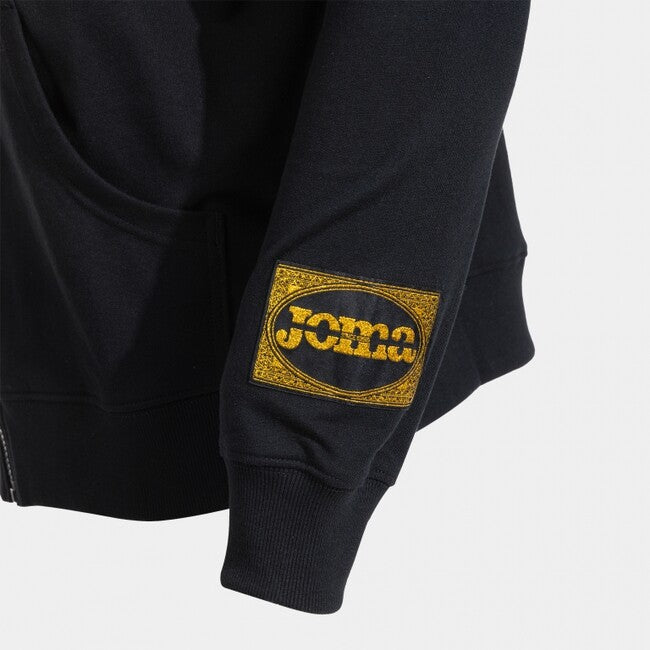 COMBAT ZIP-UP HOODIE BLACK BLACK