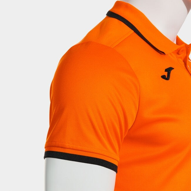 COMBI PREMIUM SHORT SLEEVE POLO ORANGE BLACK ORANGE-BLACK