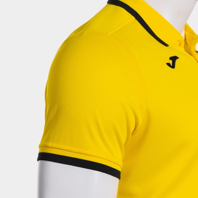 COMBI PREMIUM SHORT SLEEVE POLO YELLOW BLACK YELLOW-BLACK