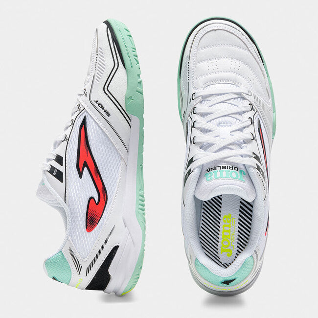 DRIBLING 2632 WHITE TURQUOISE INDOOR WHITE-TURQUOISE