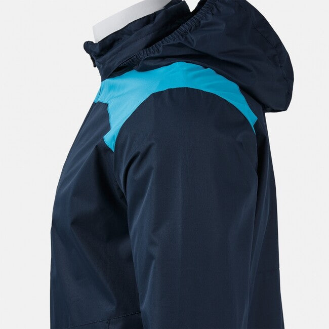 GLACIER RAINCOAT DARK NAVY FLUOR TURQUOISE DARK NAVY TURQUESA