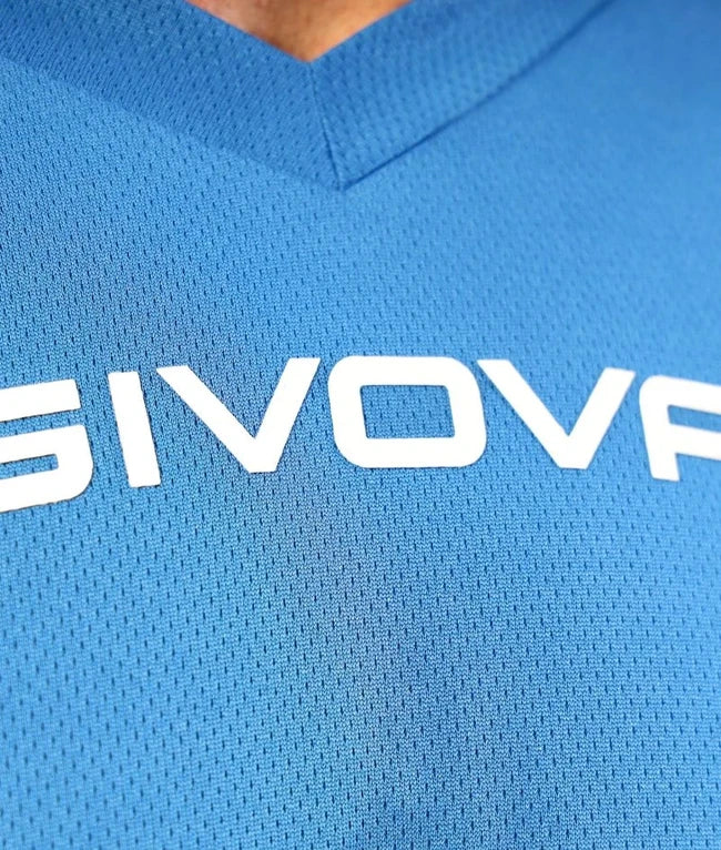 SHIRT SMANICATO GIVOVA ONE AZZURRO