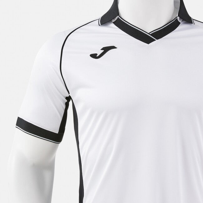 VINTAGE ECO RETRO SHORT SLEEVE T-SHIRT WHITE BLACK WHITE-BLACK