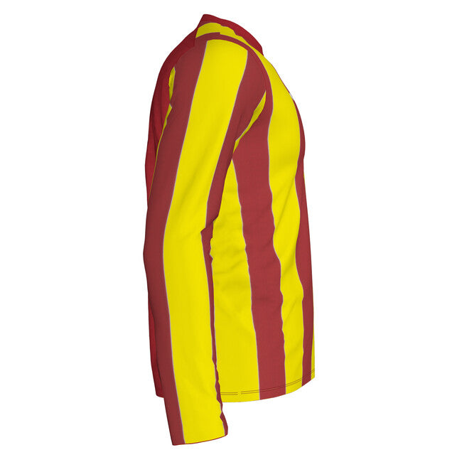 INTER T-SHIRT RED-YELLOW L/S RED-YELLOW