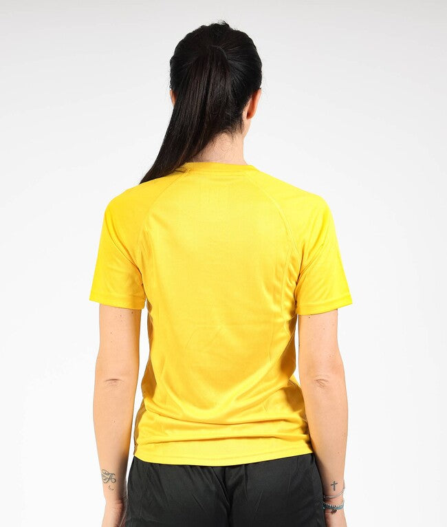 SHIRT GIVOVA ONE MICROFORATA GIALLO